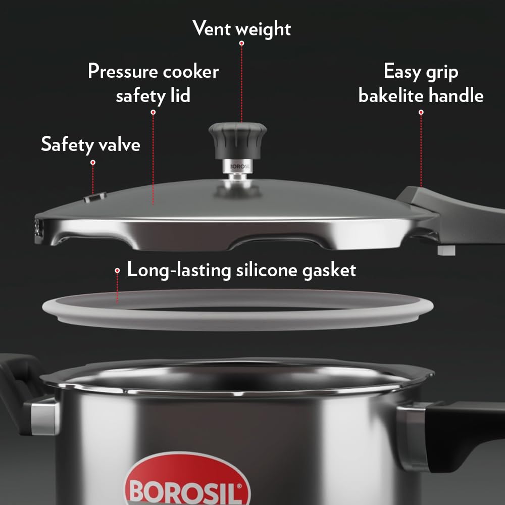 3 L Stainless Steel Pressure Cooker Y516