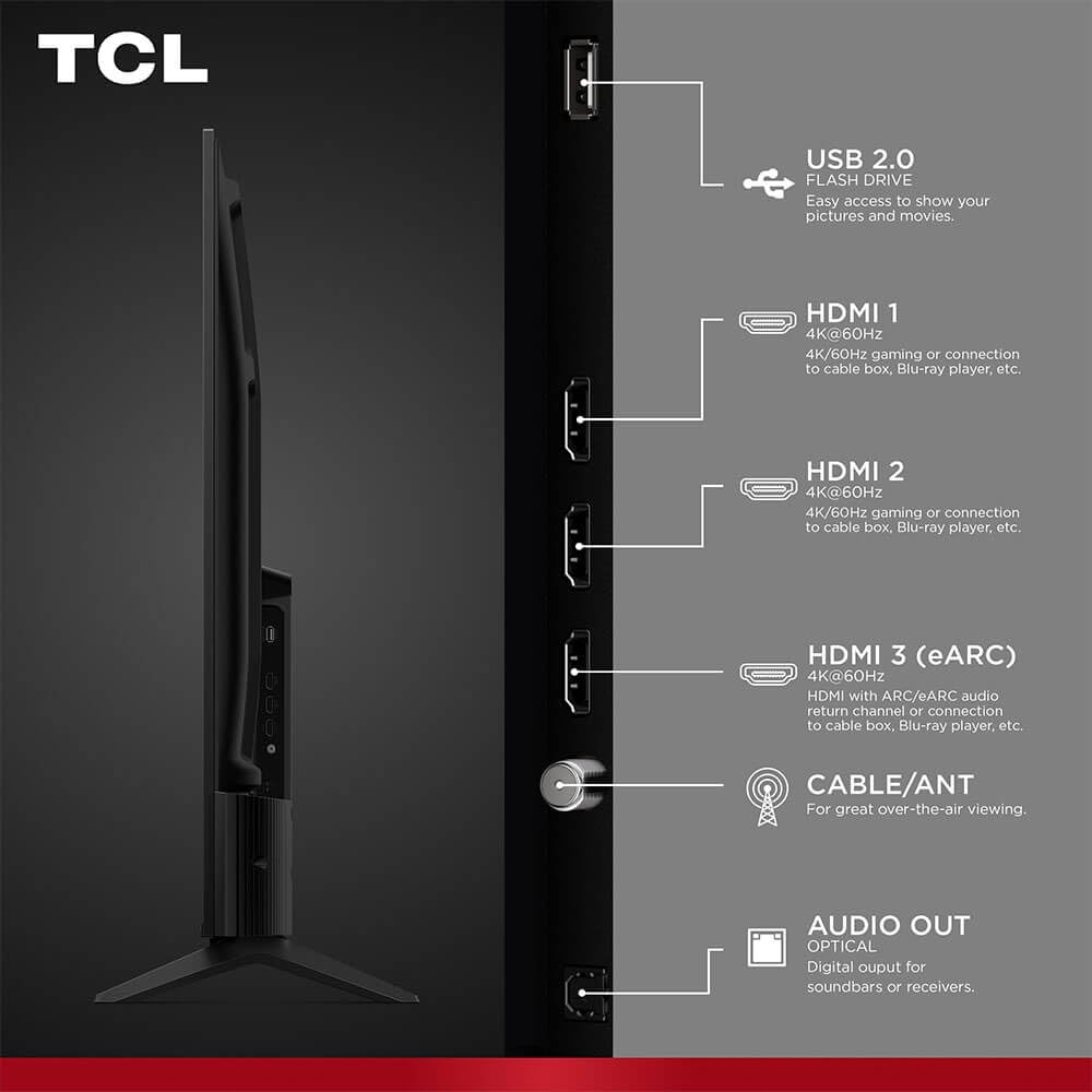 50" 4K UHD HDR LED Smart TV K470