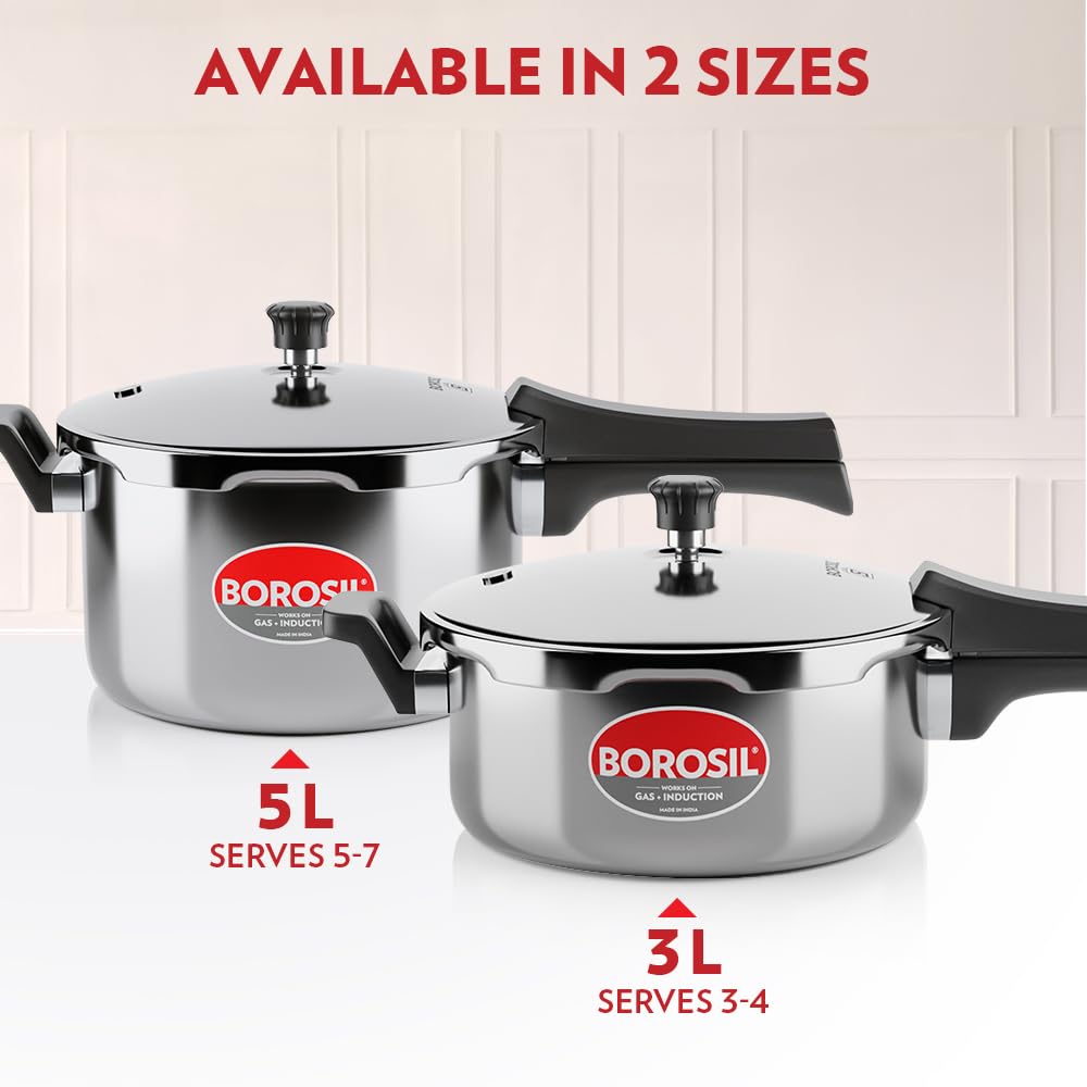 3 L Stainless Steel Pressure Cooker Y516