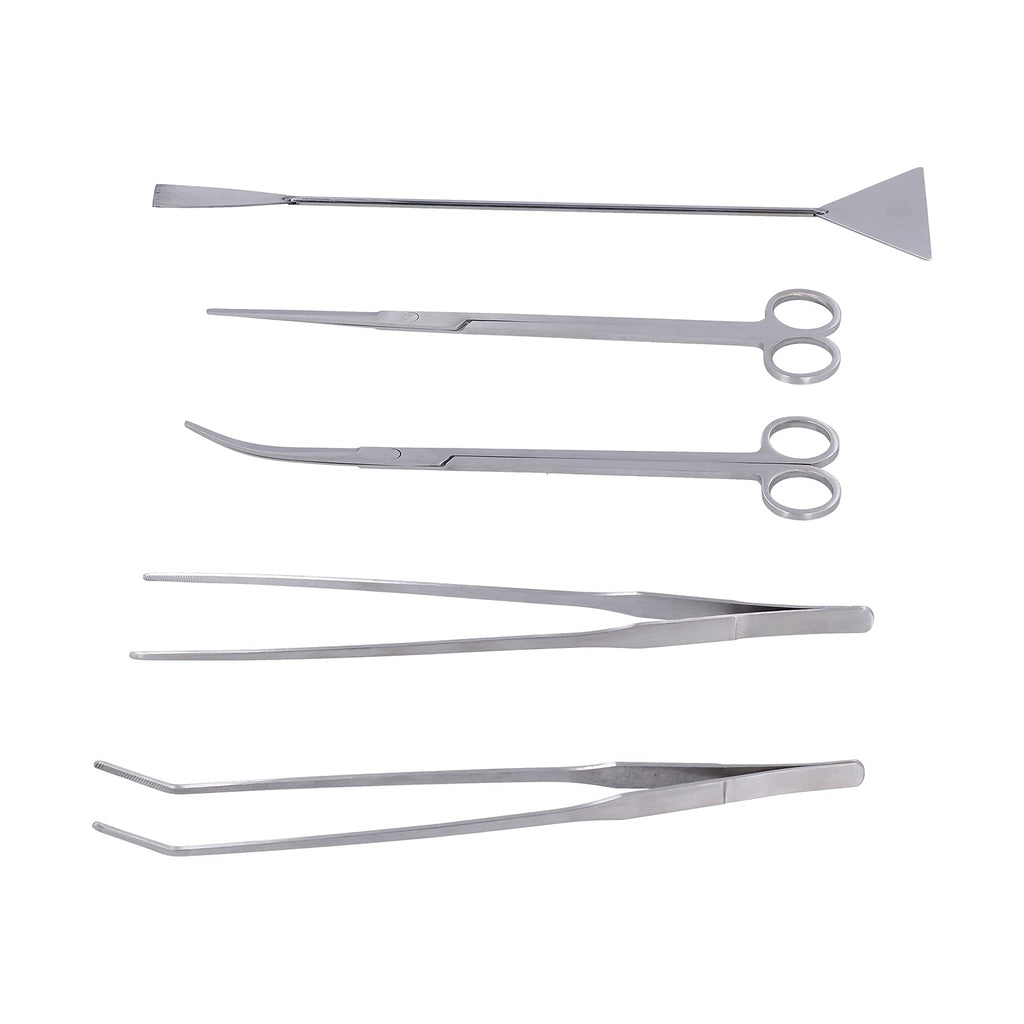 5-in-1 Stainless Steel Aquarium Maintenance Kit O324