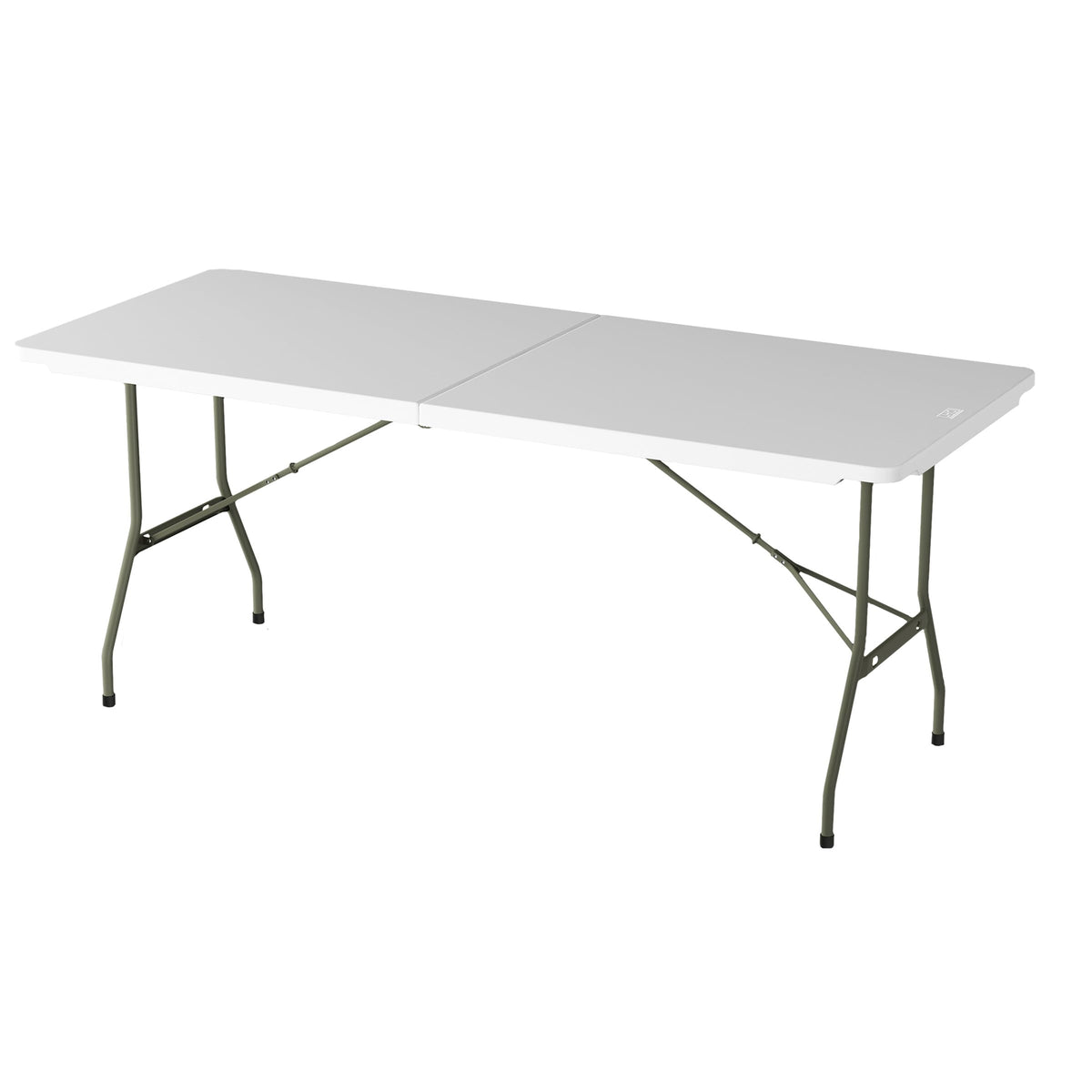 White 6ft Portable Folding Table N5304