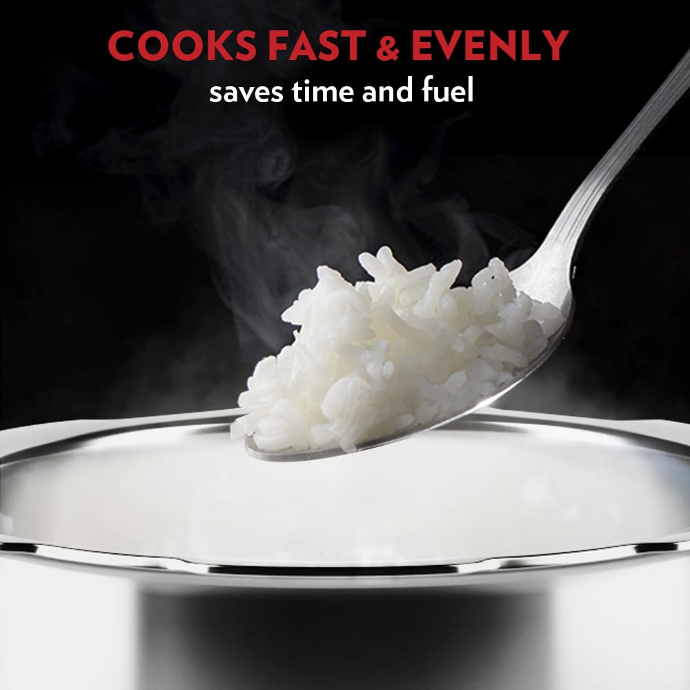 3 L Stainless Steel Pressure Cooker Y516