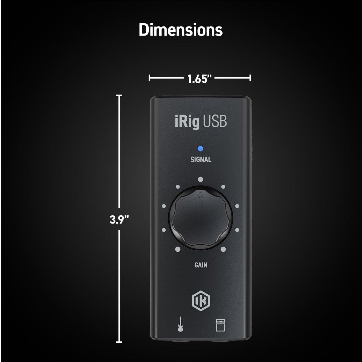 USB Guitar Audio Interface 24-bit 48 kHz C544122