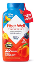 Sugar Free Fiber Gummies with Prebiotic 220 Count Q589
