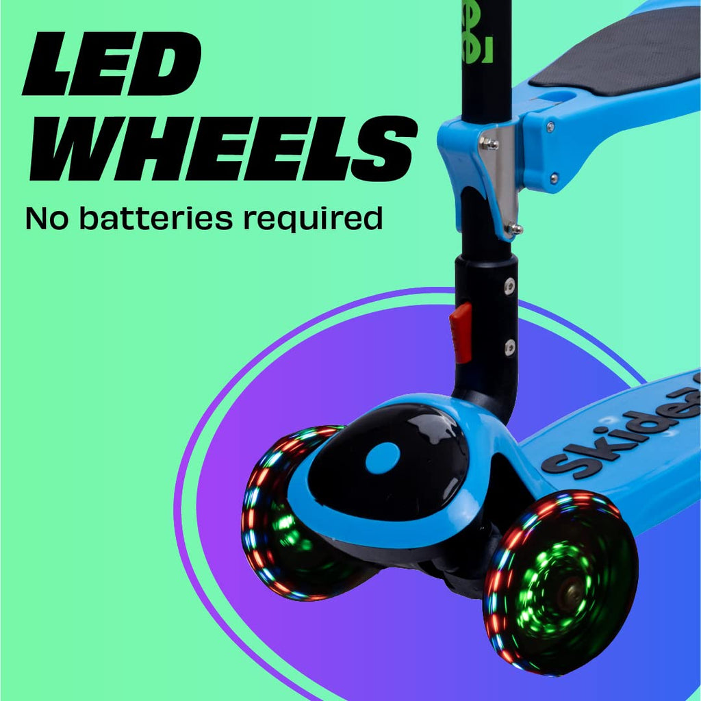 Foldable 3 Wheel Kick Scooter with Removable Seat P973300