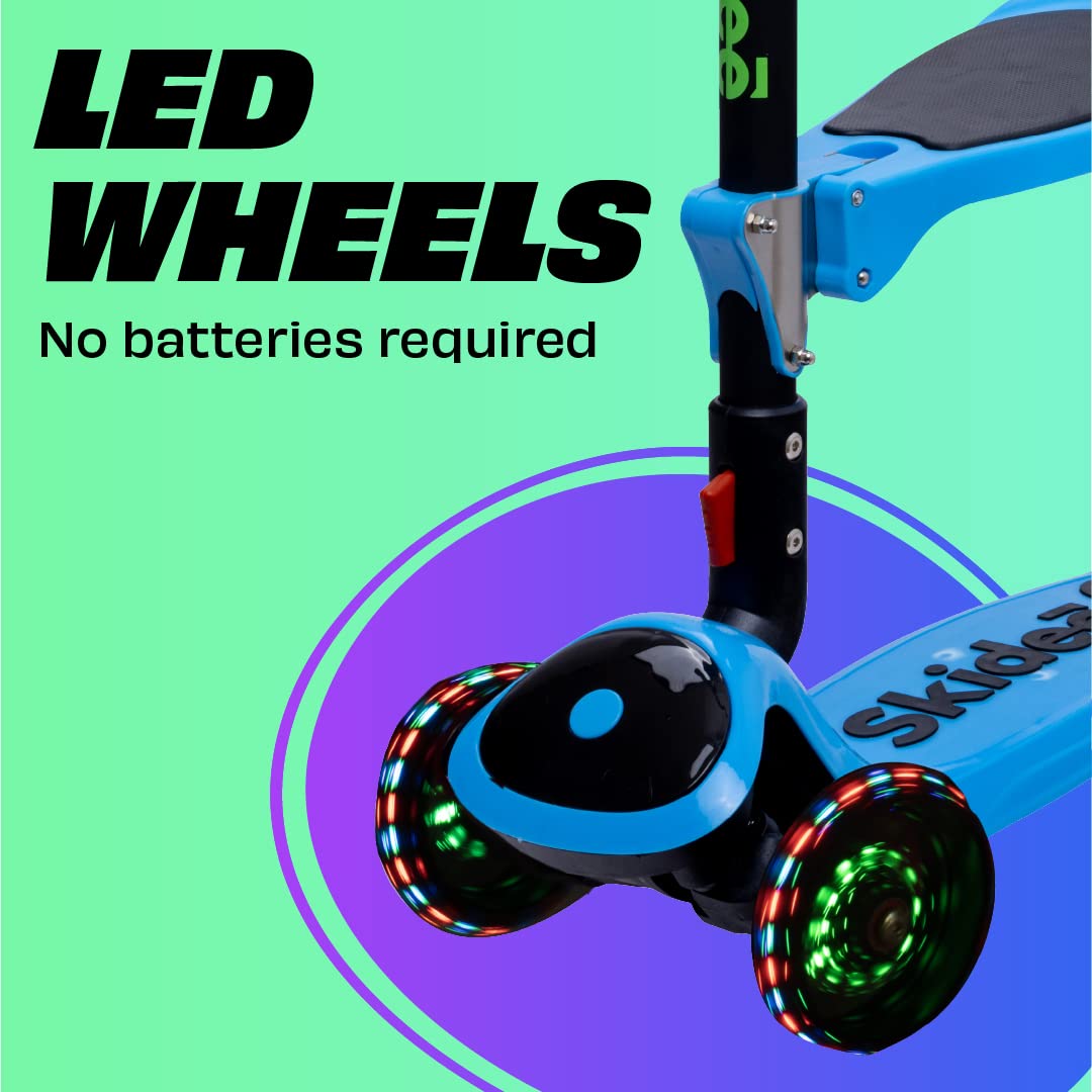 Foldable 3 Wheel Kick Scooter with Removable Seat P973300
