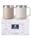 14 oz Insulated Stainless Steel Travel Coffee Mug Set of 2 Z962097