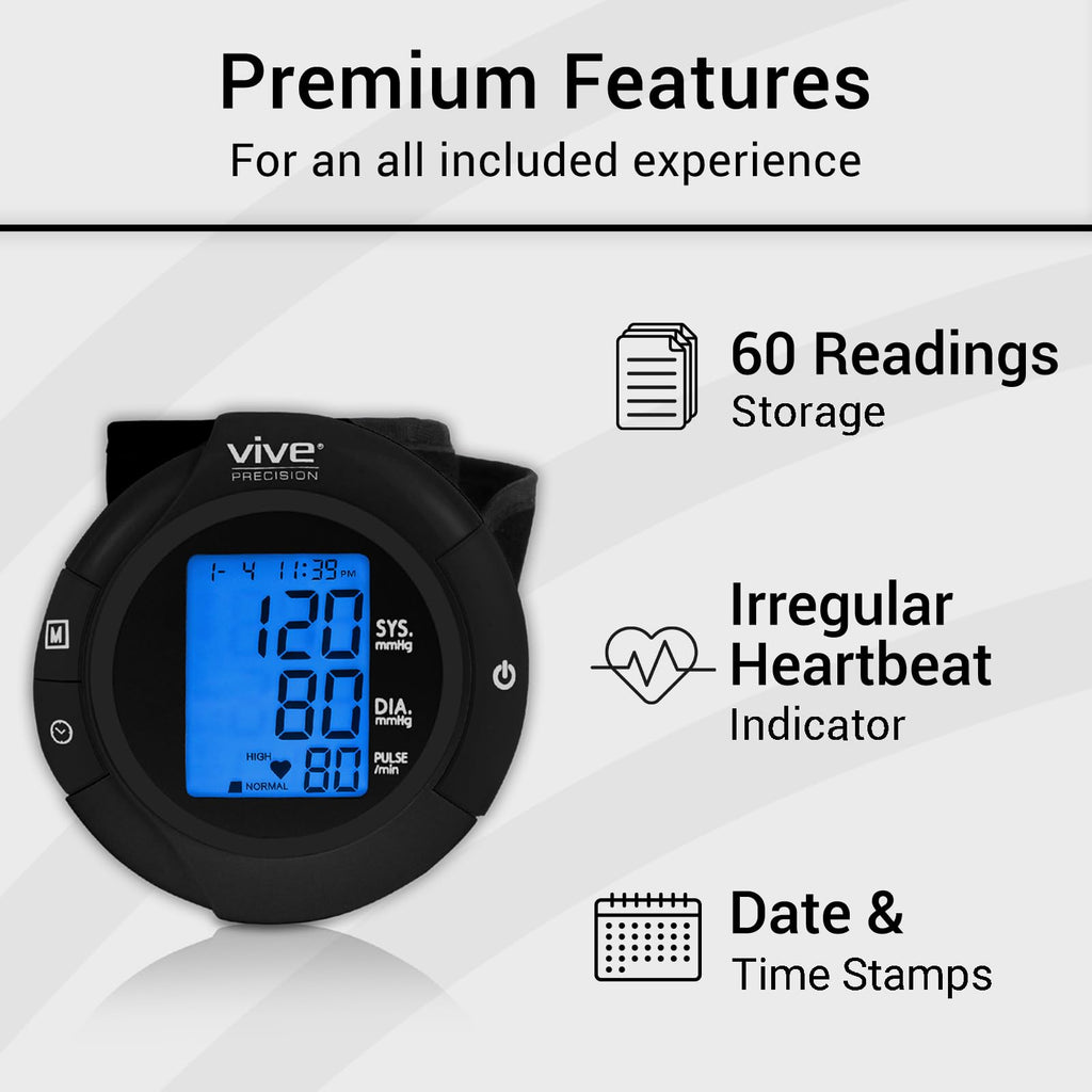 Wrist Blood Pressure Monitor Q655