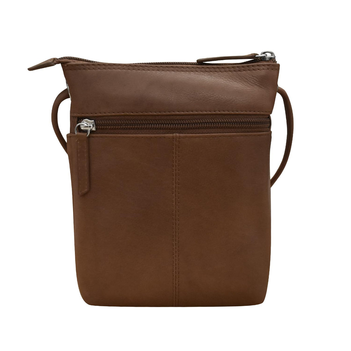 Leather Mini Crossbody Bag with RFID Blocking Y245