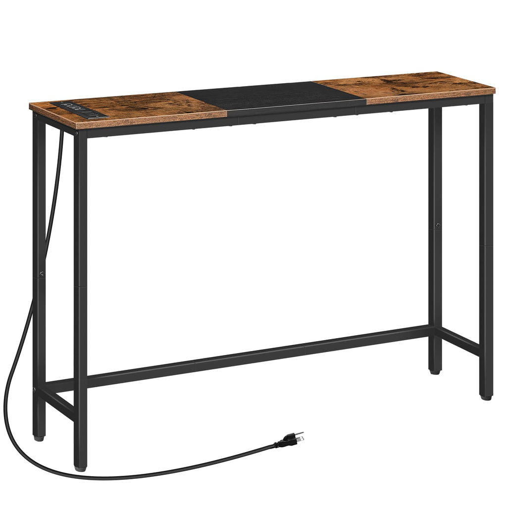 Narrow Console Table with Power Outlets H470