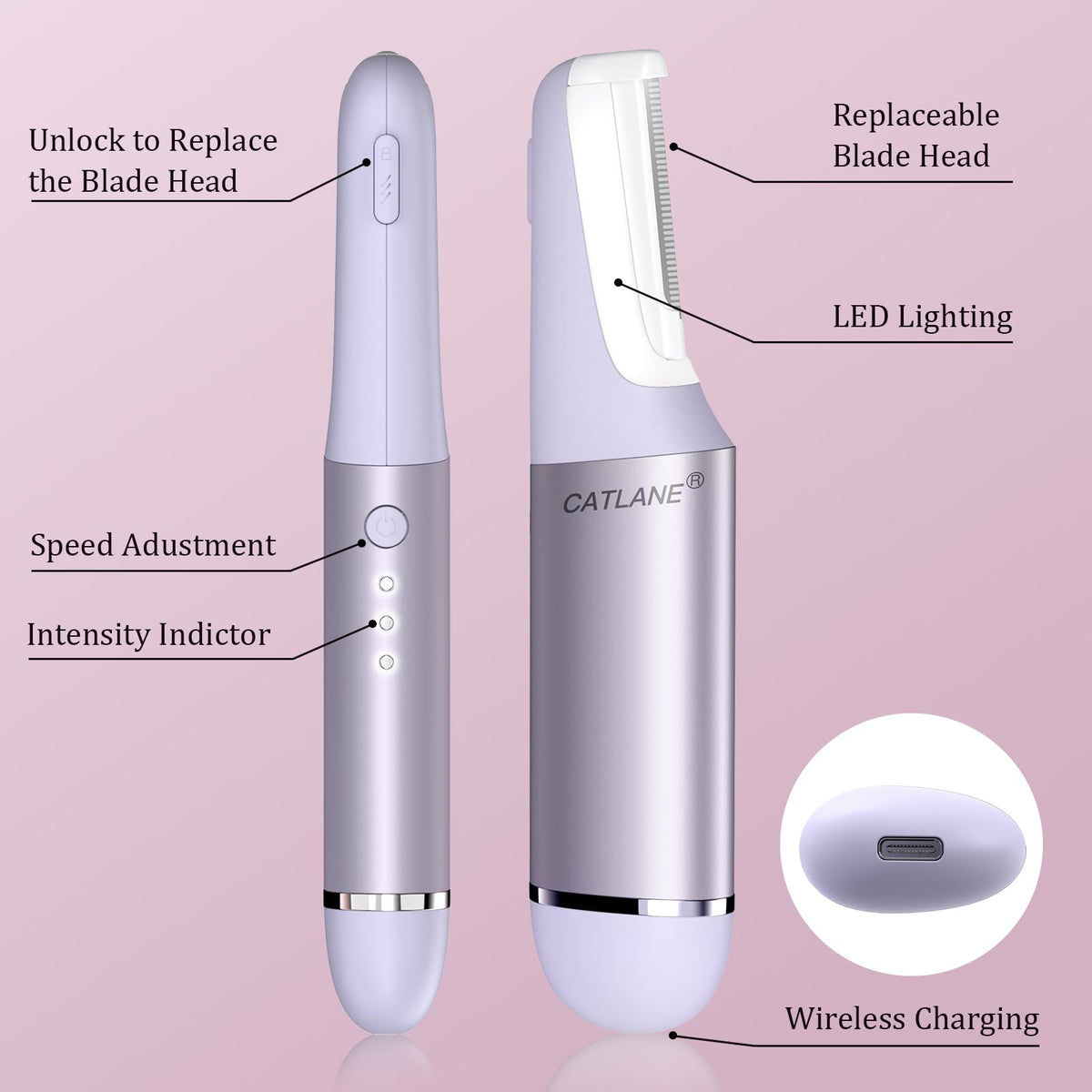 Dermaplane Razor with LED Light R186666