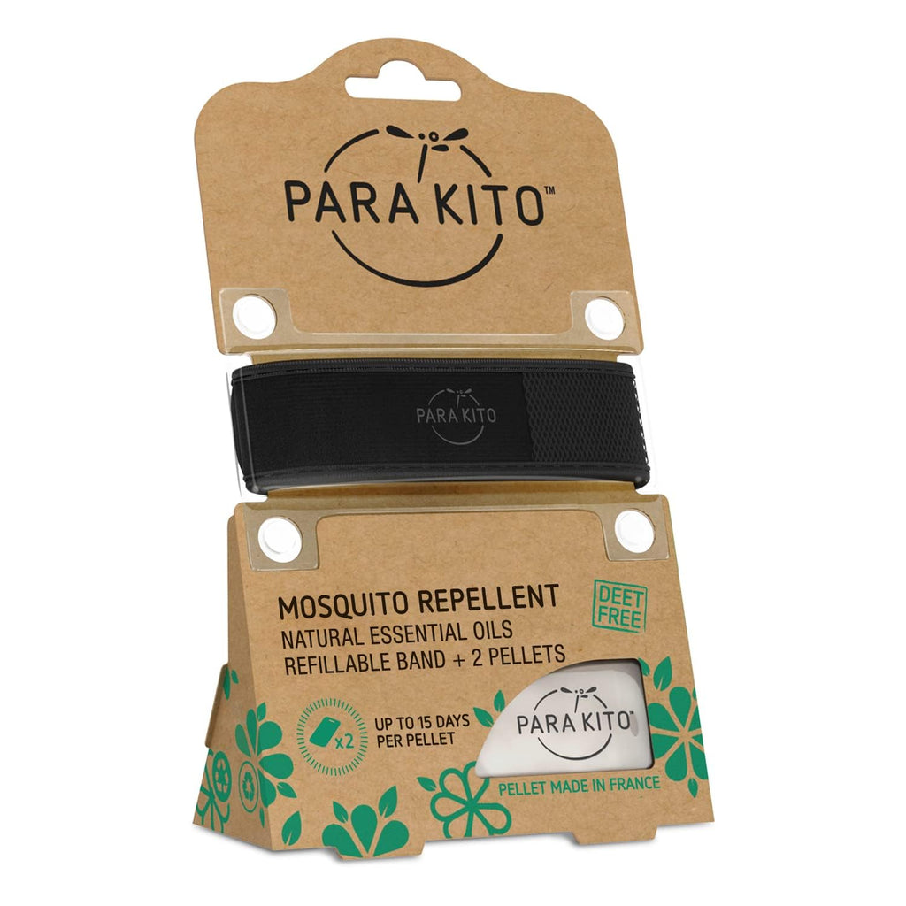 Black Mosquito Repellent Wristband L3387