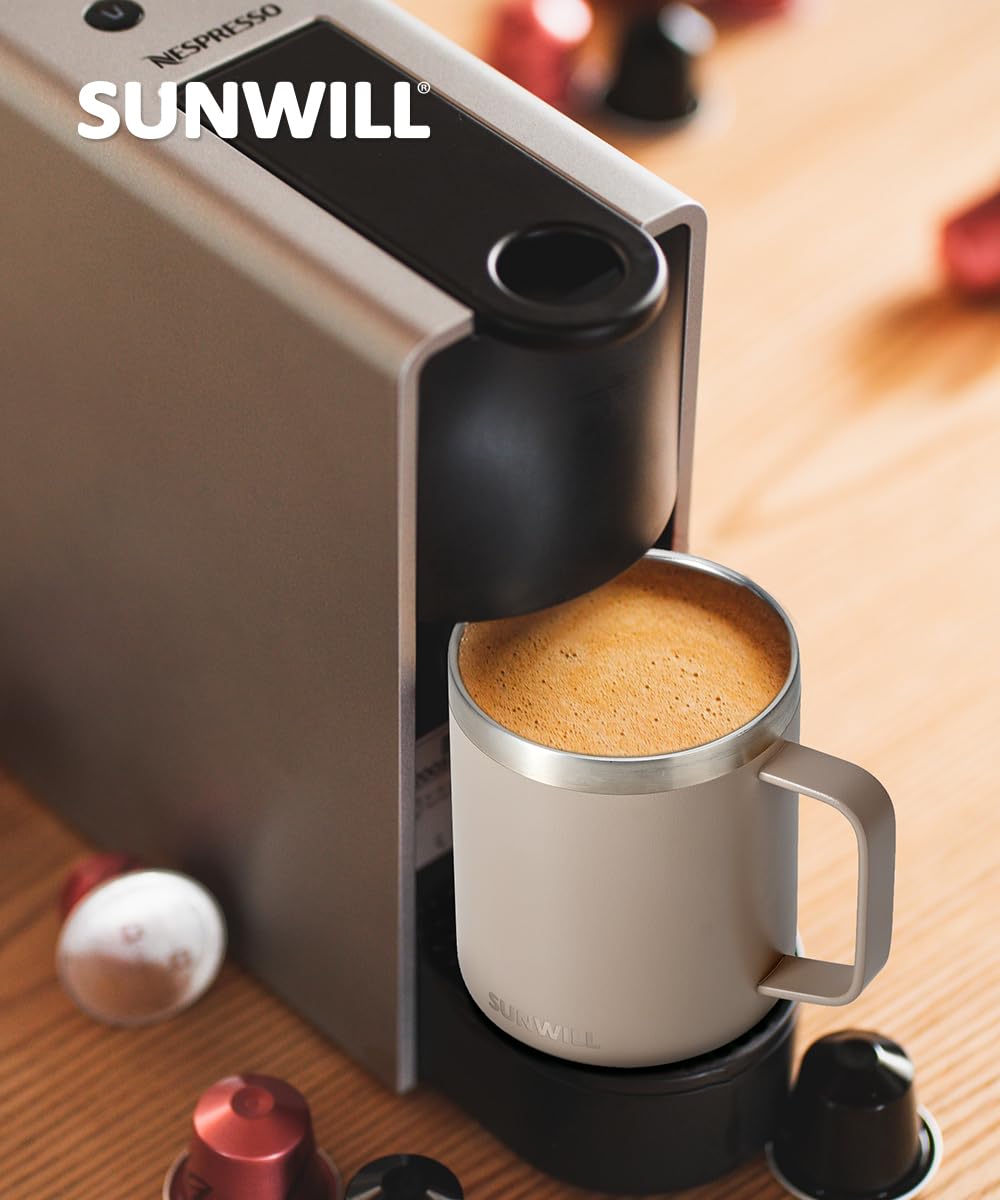 14 oz Insulated Stainless Steel Travel Coffee Mug Set of 2 Z962097