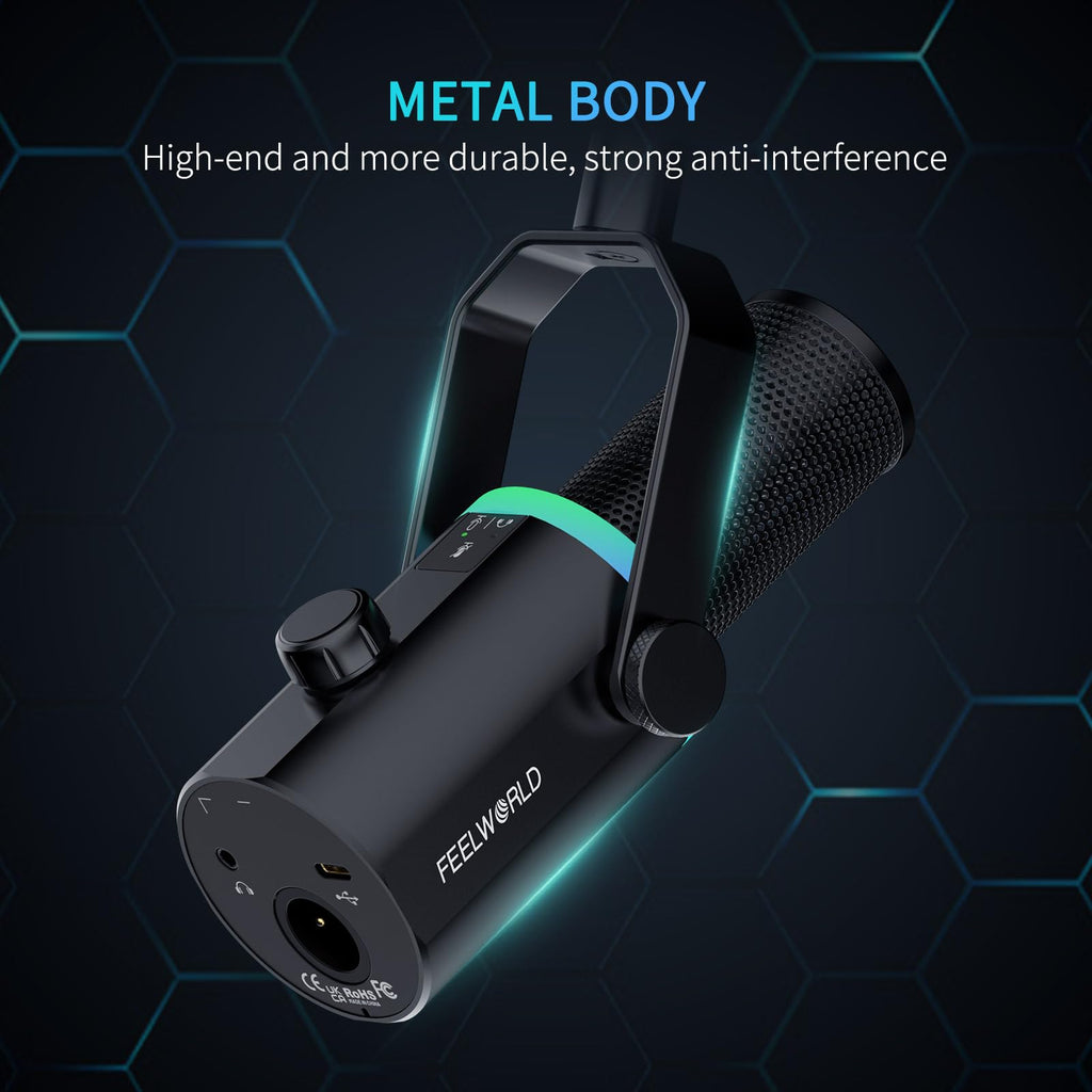 Black Metal Dynamic Microphone B36827