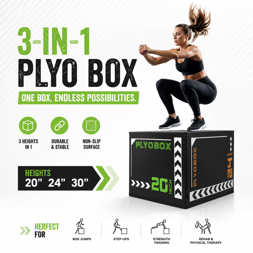 3-in-1 Foam Plyo Box F96689