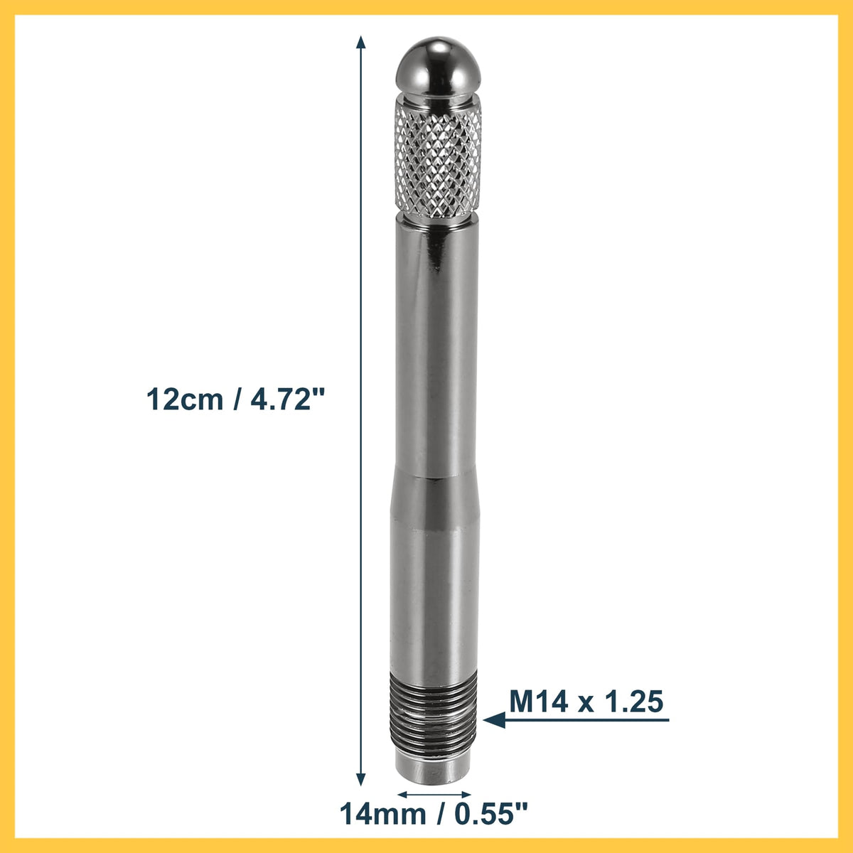 2pcs Stainless Steel Wheel Hangers Alignment Pin M14x1.25 G2663