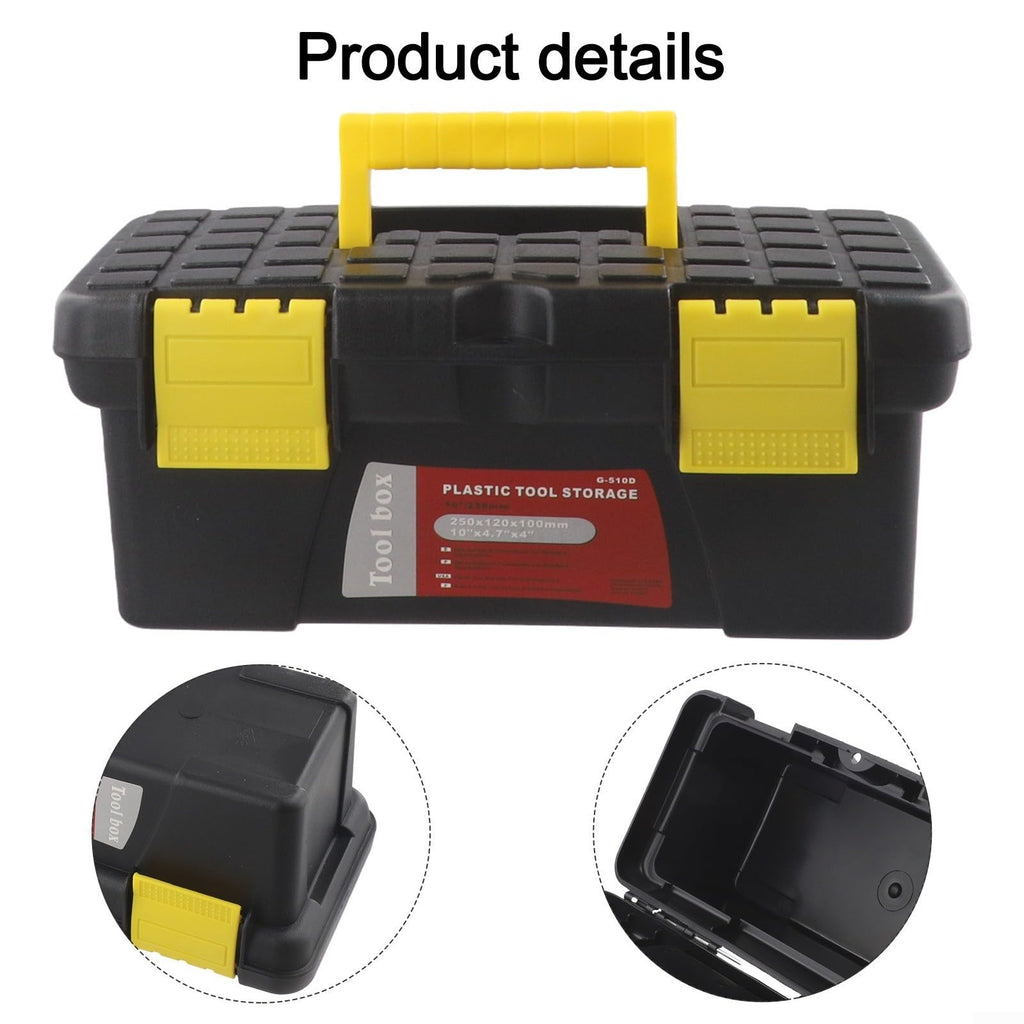 Compact Plastic Tool Box Black T176951