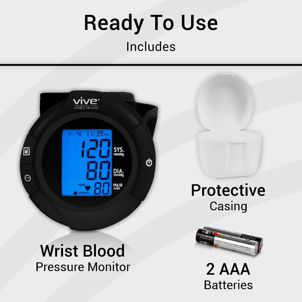 Wrist Blood Pressure Monitor Q655
