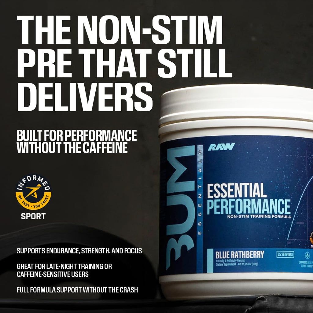 Non-Stim Pre-Workout Powder Strawberry Kiwi O834
