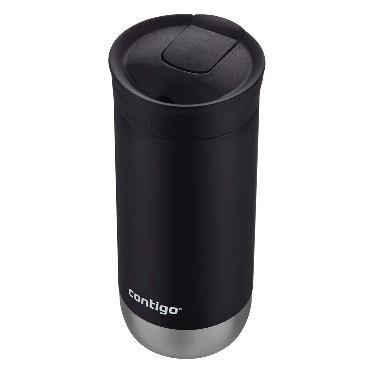 Stainless Steel Travel Mug with Handle and Leak-Proof Lid R5653