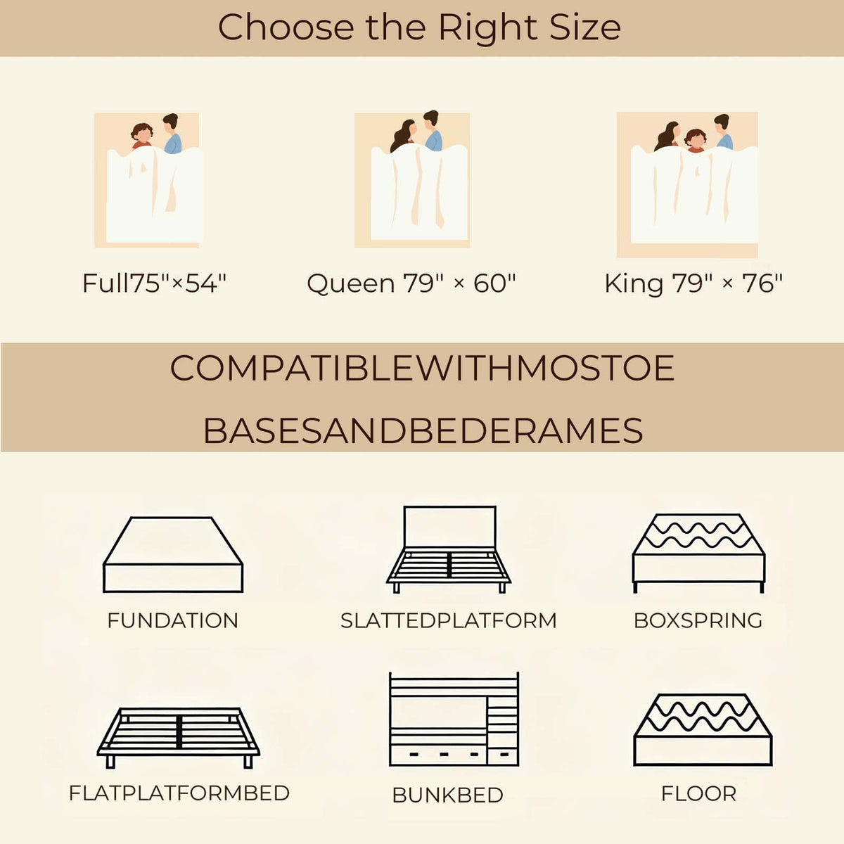 Full Size 12 Inch Hybrid Mattress with Memory Foam and Pocket Springs K377749