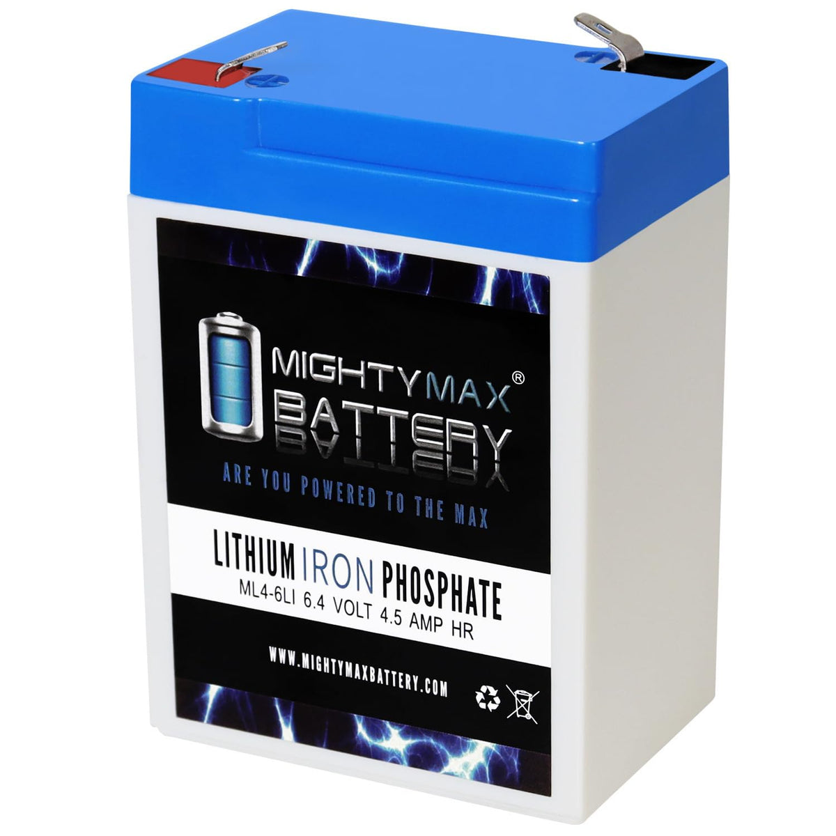 6V 4.5AH Lithium Replacement Battery O6549