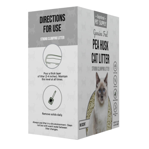 15 lbs Natural Unscented Cat Litter T863