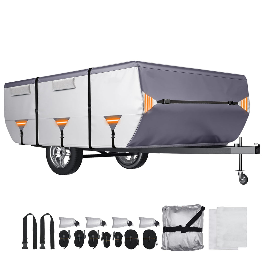 14ft-16ft Waterproof Oxford Pop-Up Camper Cover B324