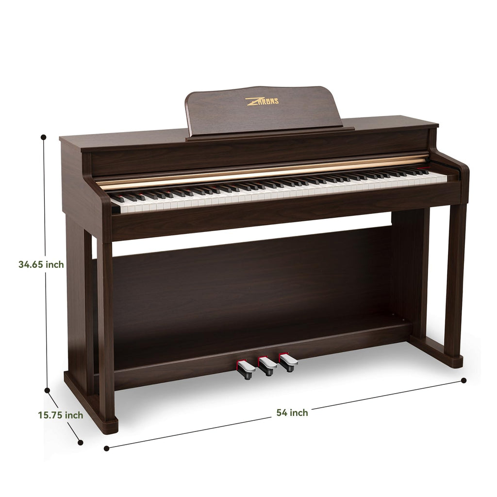88 Key Full Weighted Digital Piano with Triple Pedal H342078