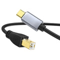 USB C to USB 2.0 MIDI Cable 5FT Black I899