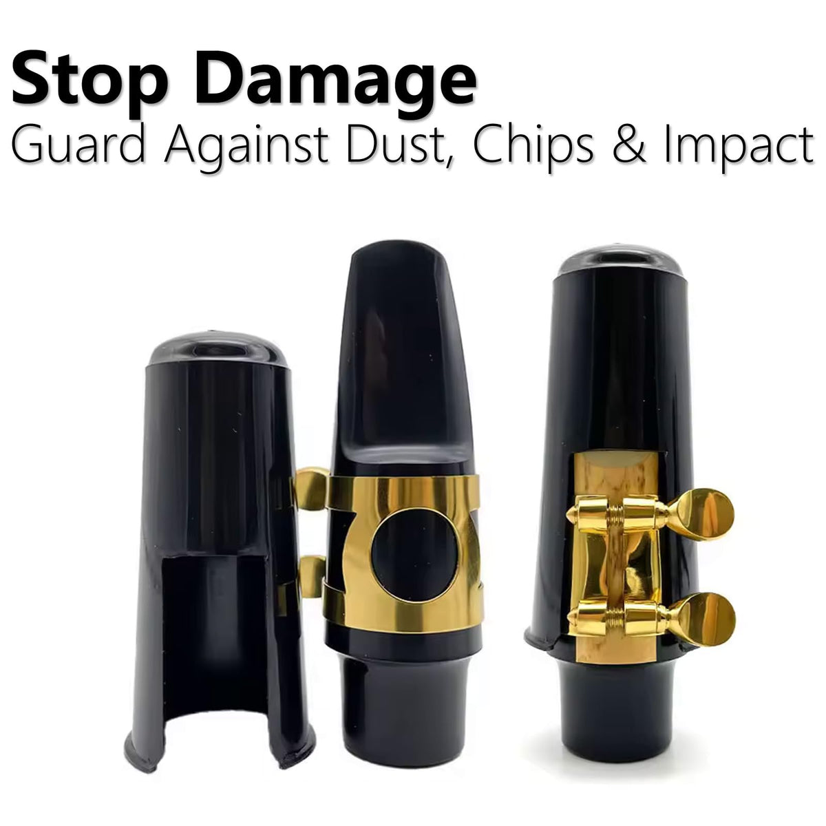 4-Pack Plastic Mouthpiece Cap with Ligature Attachment G203543