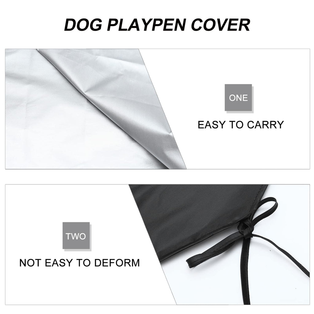 Heavy Duty Oxford Dog Pen Cover Q97677