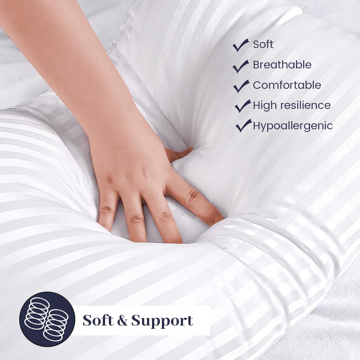 Standard Size Bed Pillows C961
