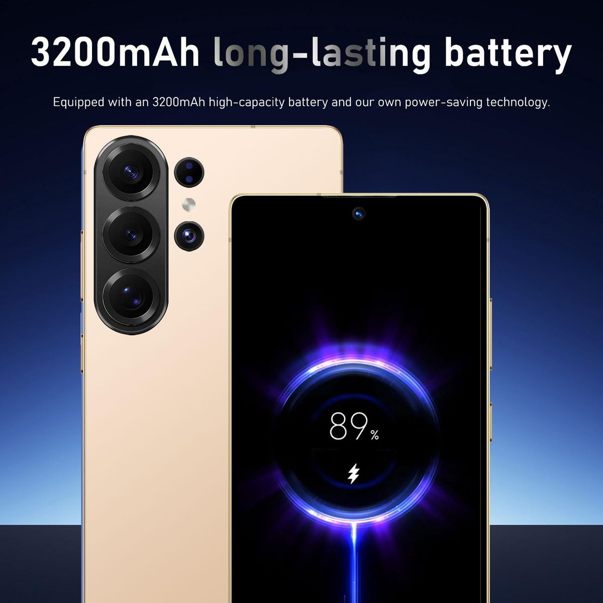 Unlocked Android Smartphone 6.71" HD Screen 2GB+16GB Black L83073