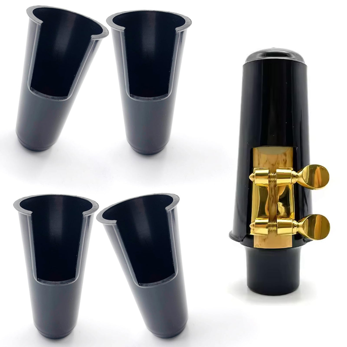 4-Pack Plastic Mouthpiece Cap with Ligature Attachment G203543