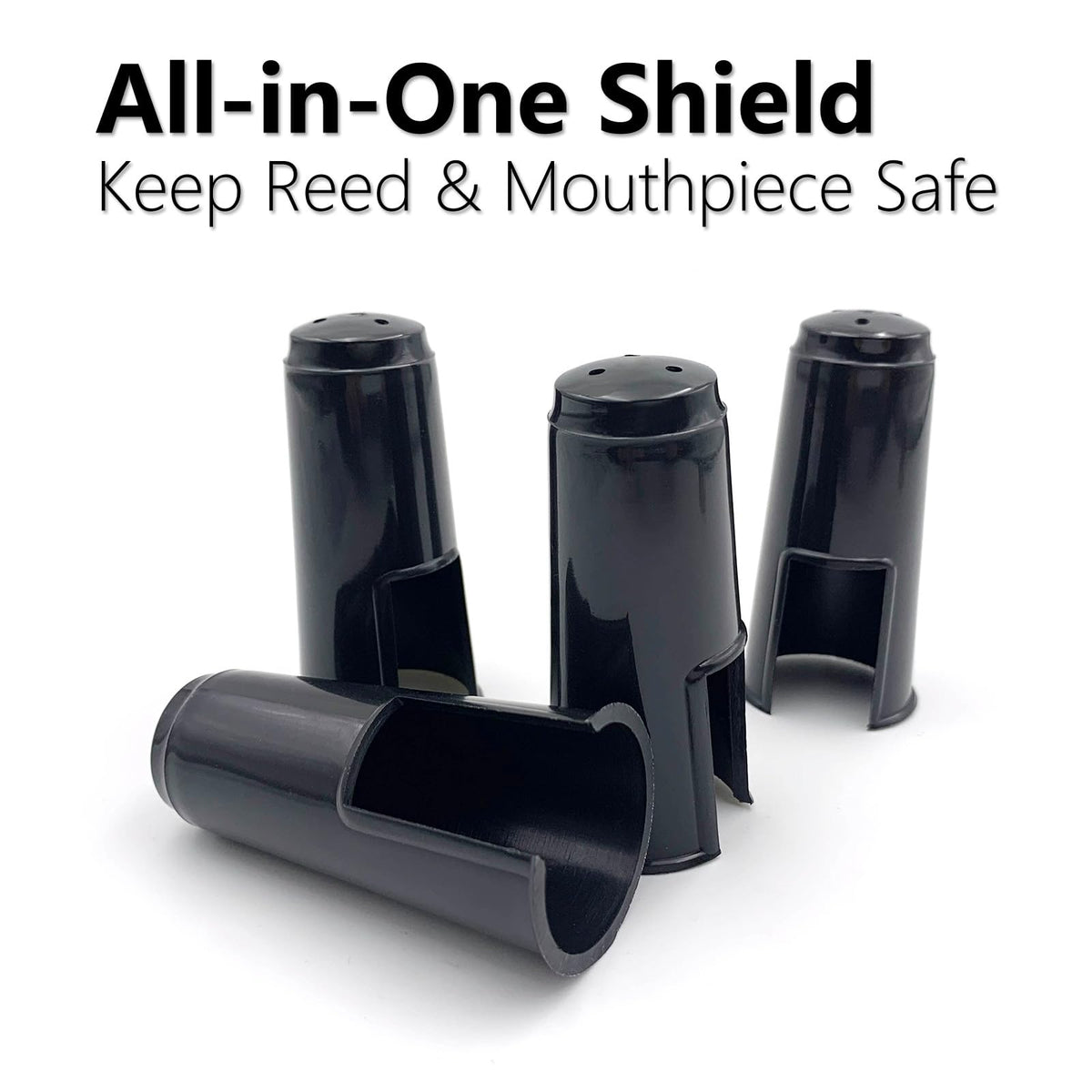4-Pack Plastic Mouthpiece Cap with Ligature Attachment G203543