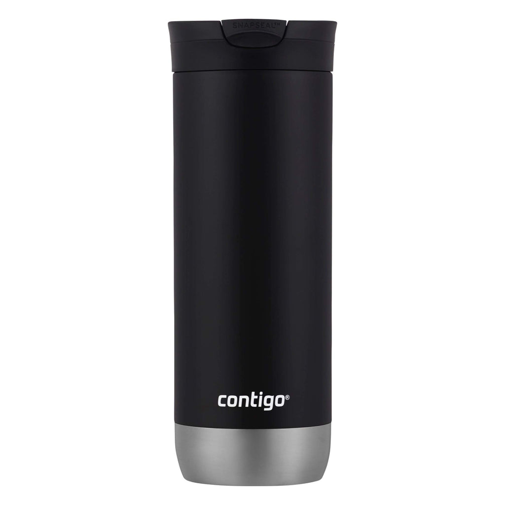 Stainless Steel Travel Mug with Handle and Leak-Proof Lid R5653