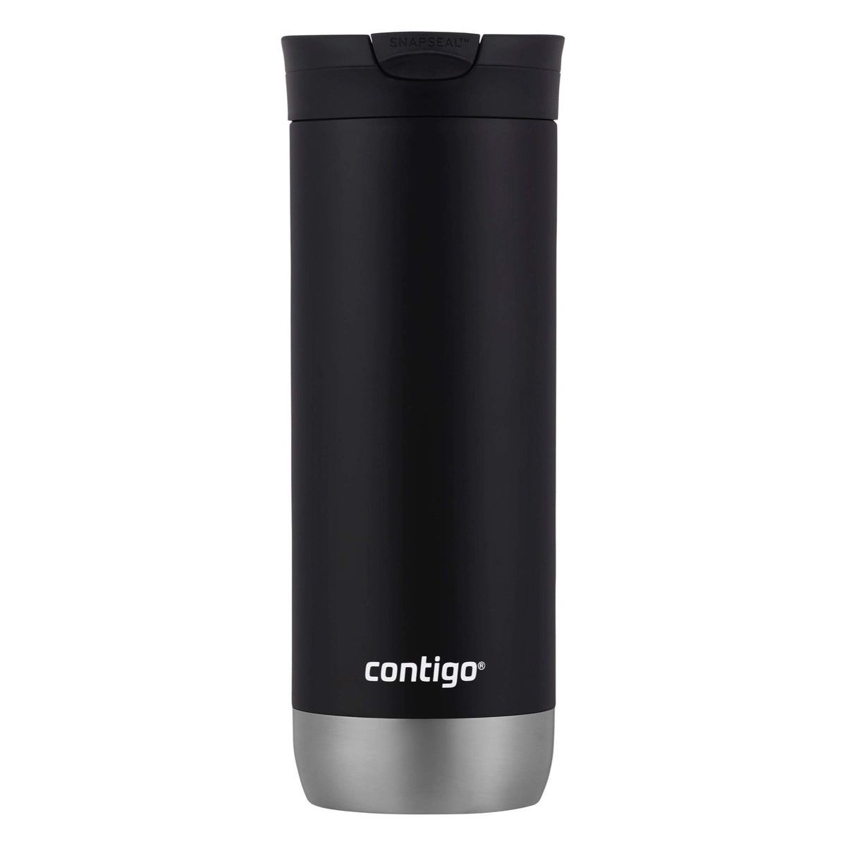Stainless Steel Travel Mug with Handle and Leak-Proof Lid R5653