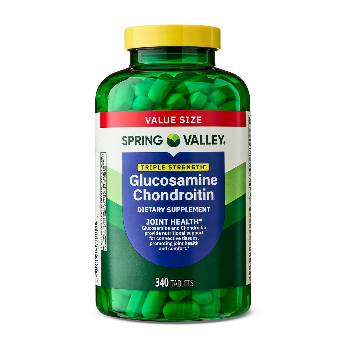 Triple Strength Glucosamine Chondroitin 340 Tablets Dietary Supplement P271
