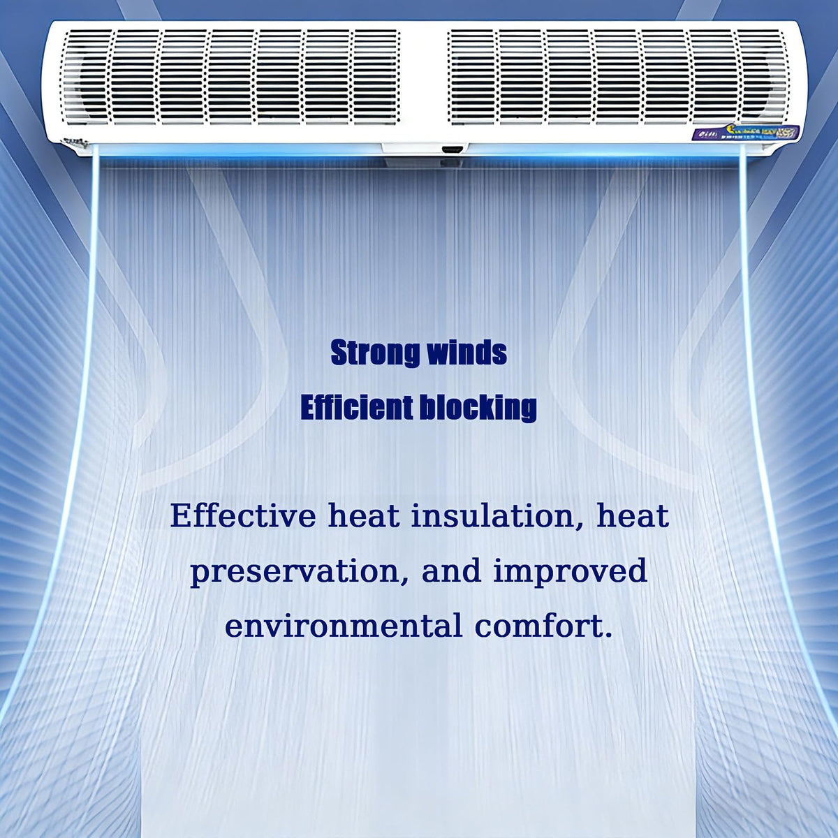 Wall-Mounted Commercial Air Curtain T560