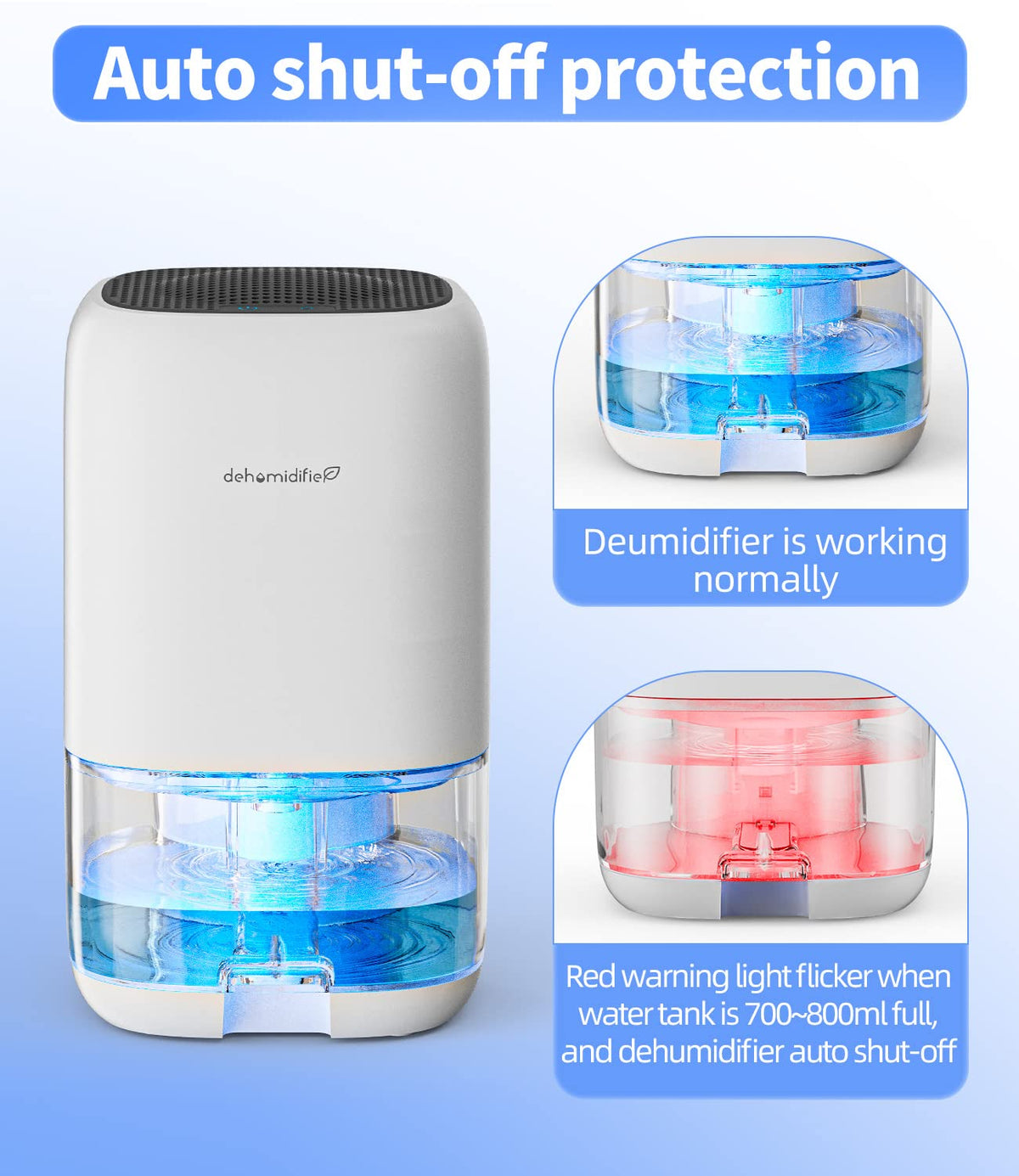 35 OZ Dehumidifier with Auto Shut Off Q578161