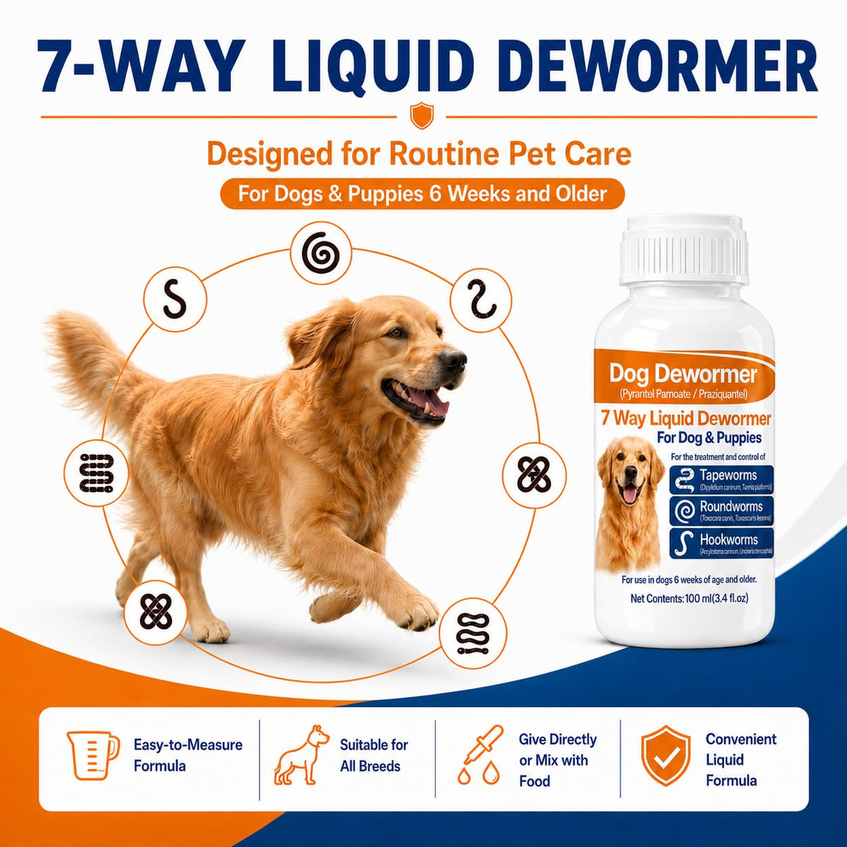 7 Way Dog Dewormer X538261