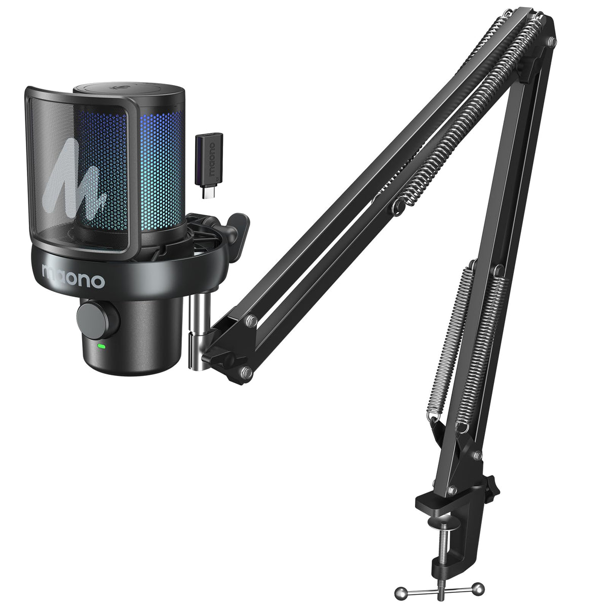 Wireless Condenser Microphone with Boom Arm Stand U601