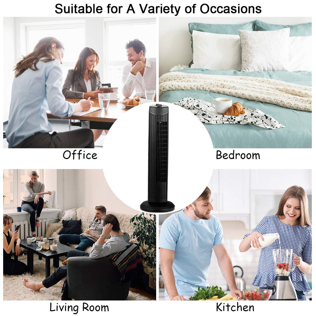 28-Inch Oscillating Tower Fan P5578