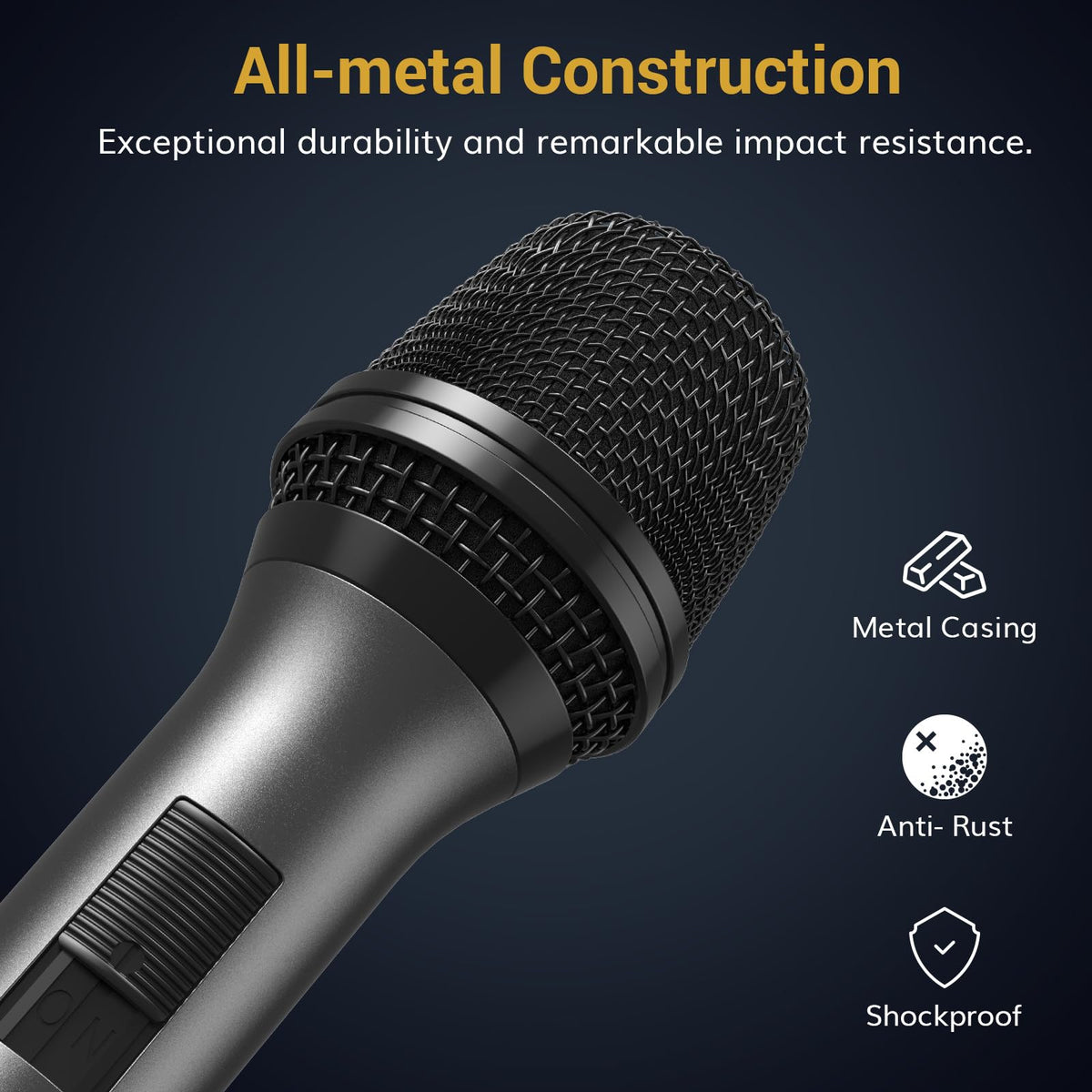 Dynamic Wired Vocal Microphone W693
