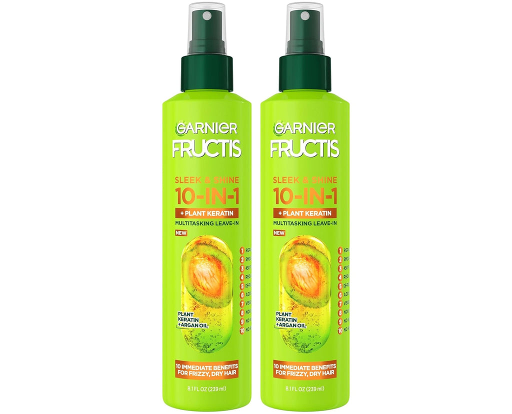 10-in-1 Leave In Conditioner Spray with Argan Oil 8.1 Fl Oz 2 Pack P5133