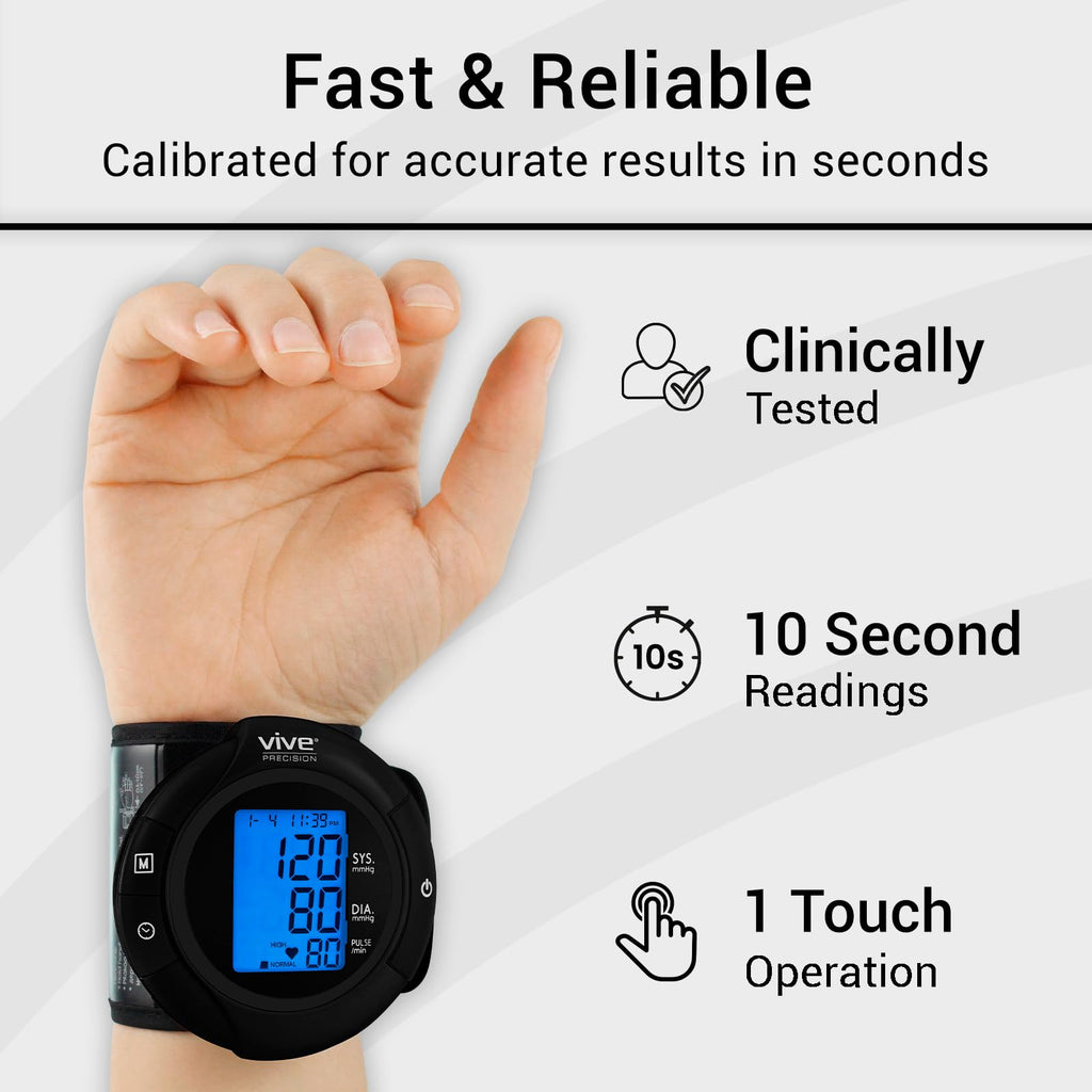 Wrist Blood Pressure Monitor Q655