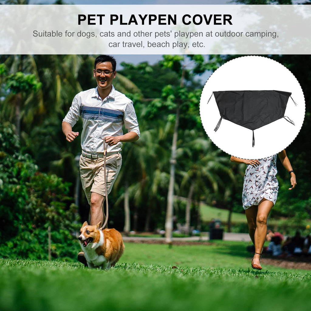 Heavy Duty Oxford Dog Pen Cover Q97677
