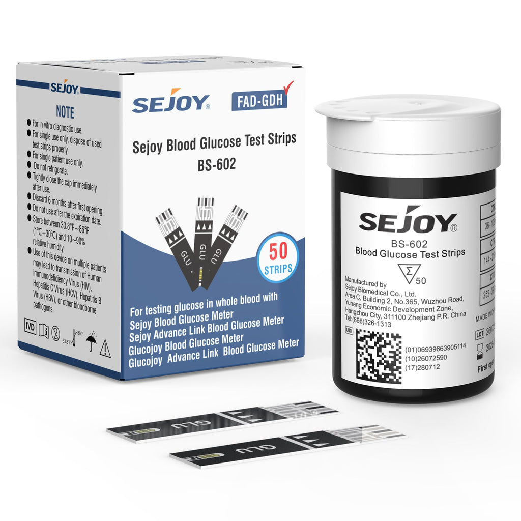 Blood Glucose Test Strips 50 Count Y597