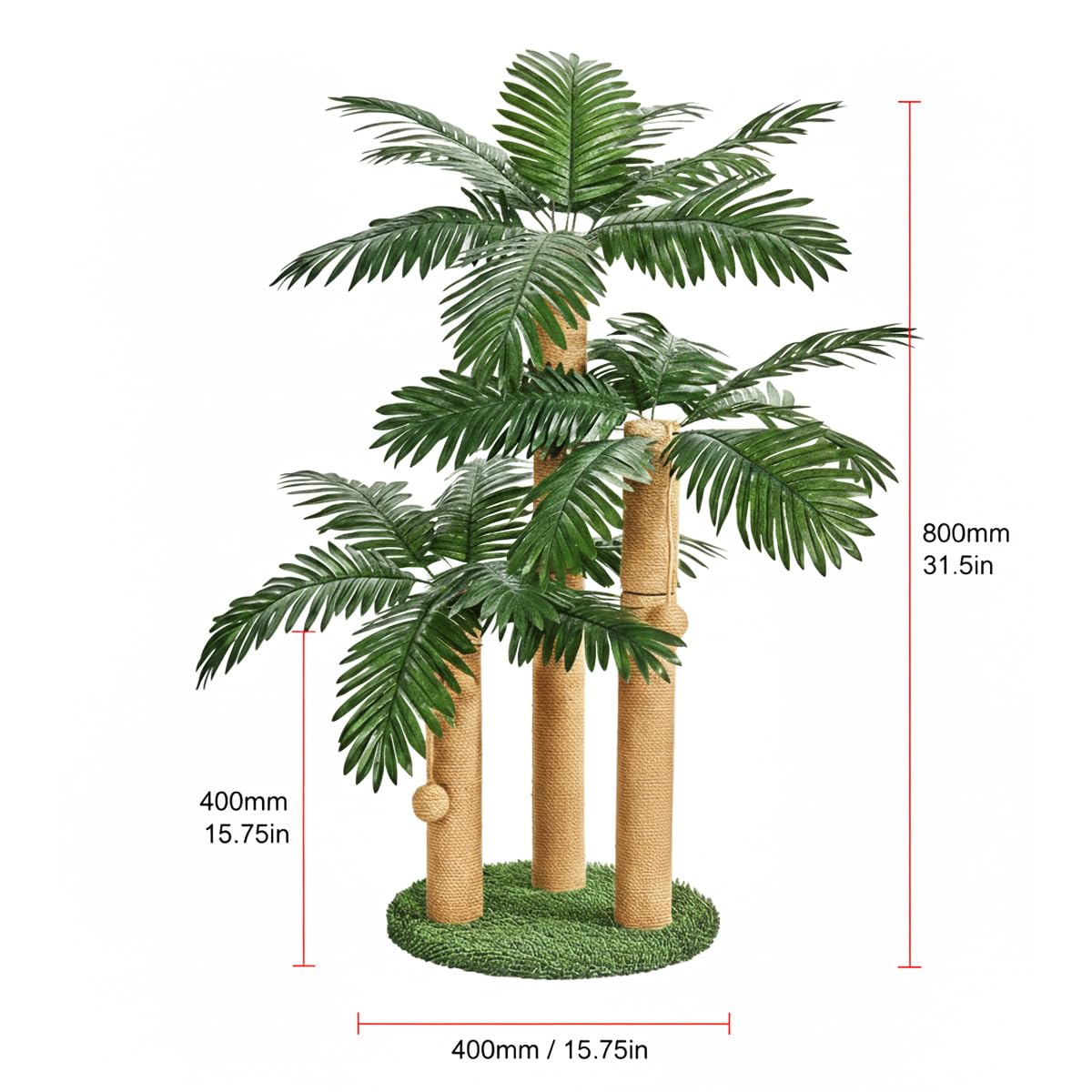 31.5 Inch Cat Scratching Post E135